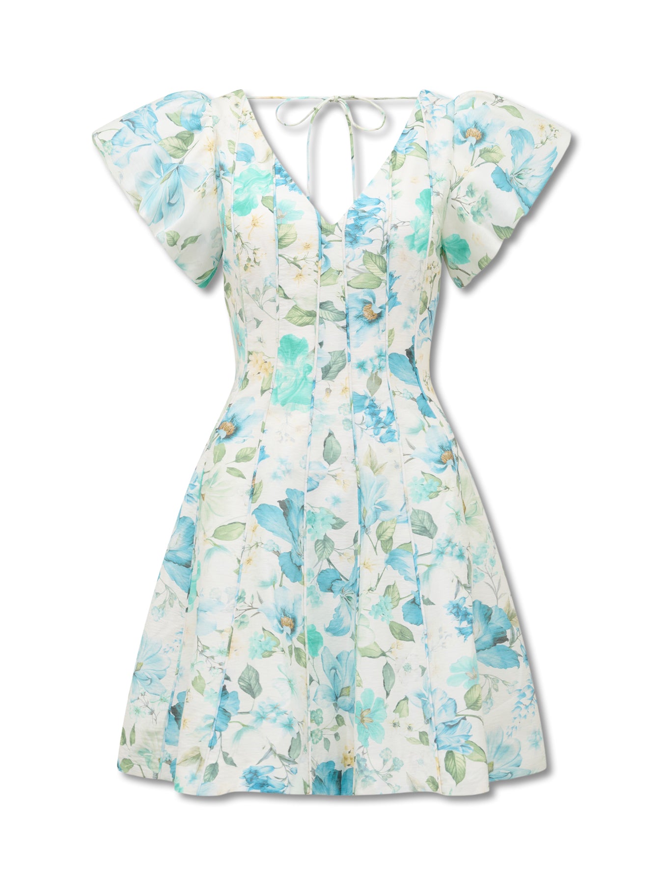 Camden Puff Sleeves Mini Dress