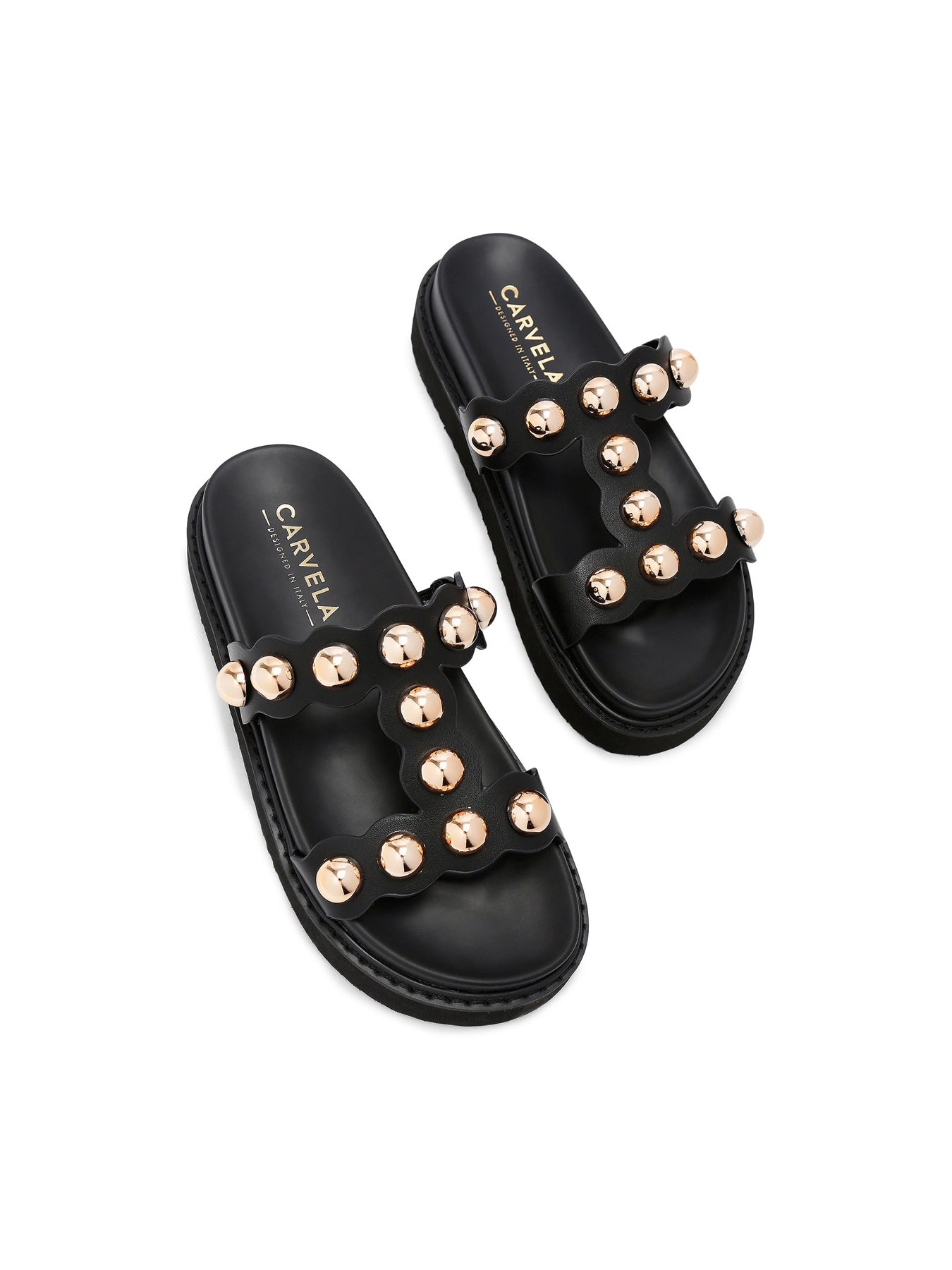 Gianna Heeled Sandals Black