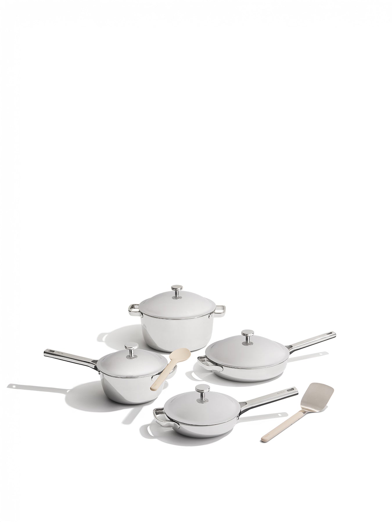 Titanium Pro Cookware Set Chrome