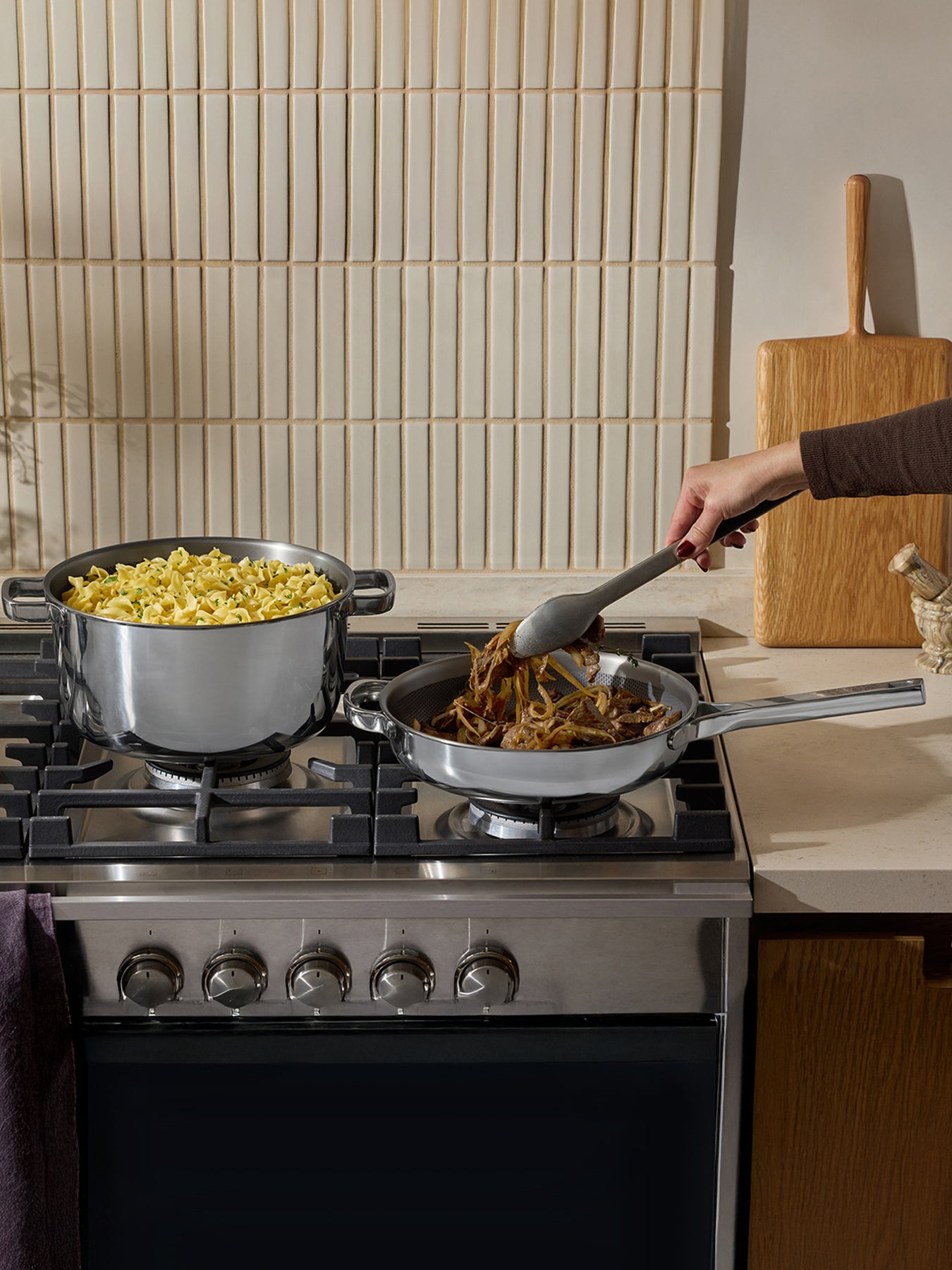 Titanium Pro Cookware Duo Chrome