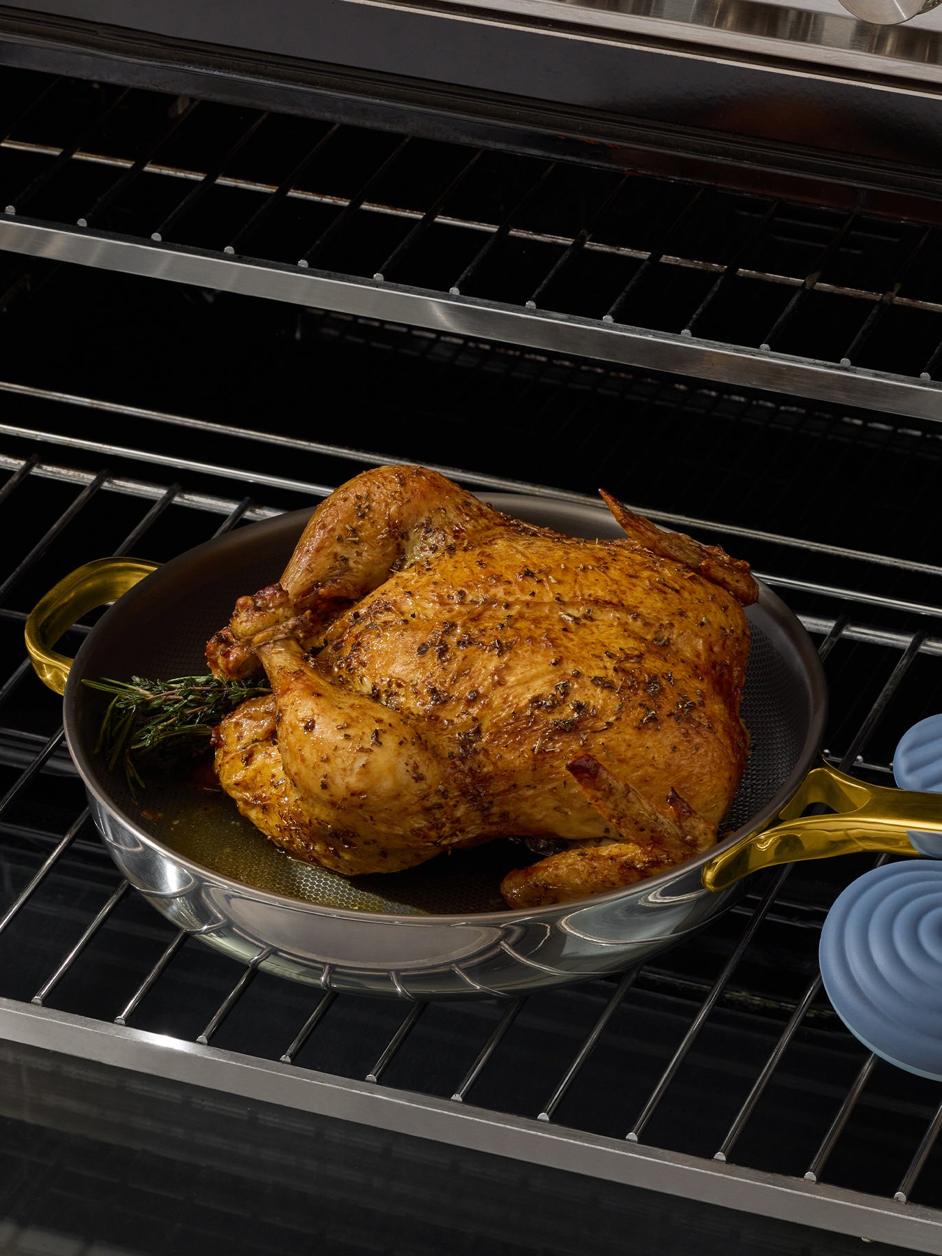 Titanium Large Always Pan Pro Chrome Gold