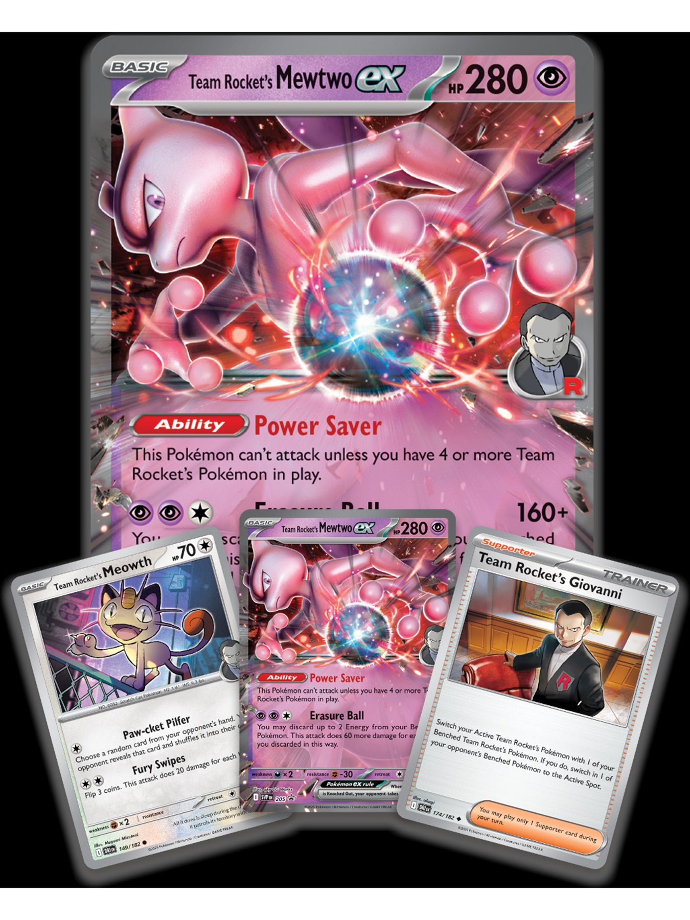 Pokémon Team Rocket’s Mewtwo Ex Box