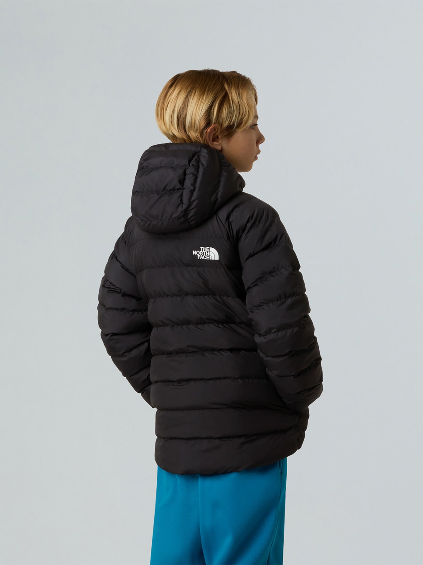B Reversible Perrito Hooded Jacket Black