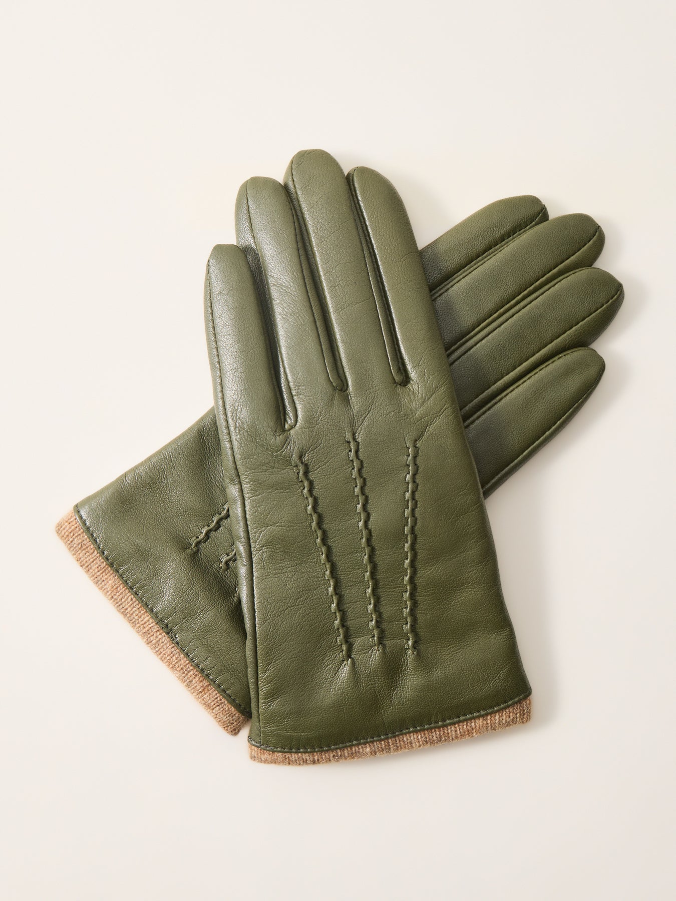 Lorraine Leather Gloves Brown