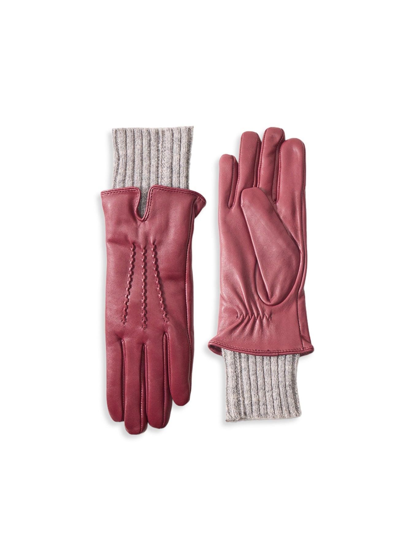 Tamara Leather Gloves Brown