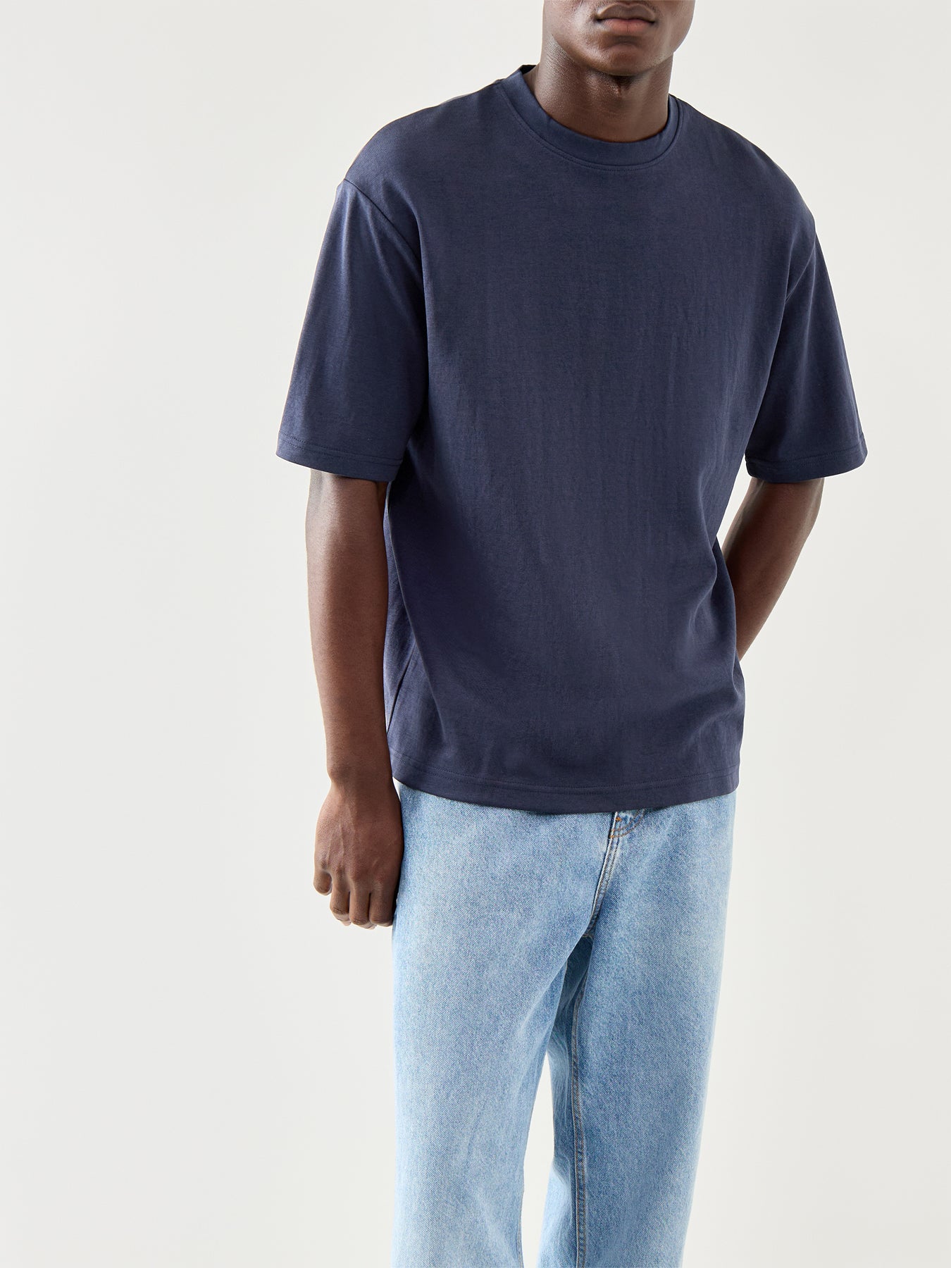 Loose Oscar Short Sleeves O Neck Tee