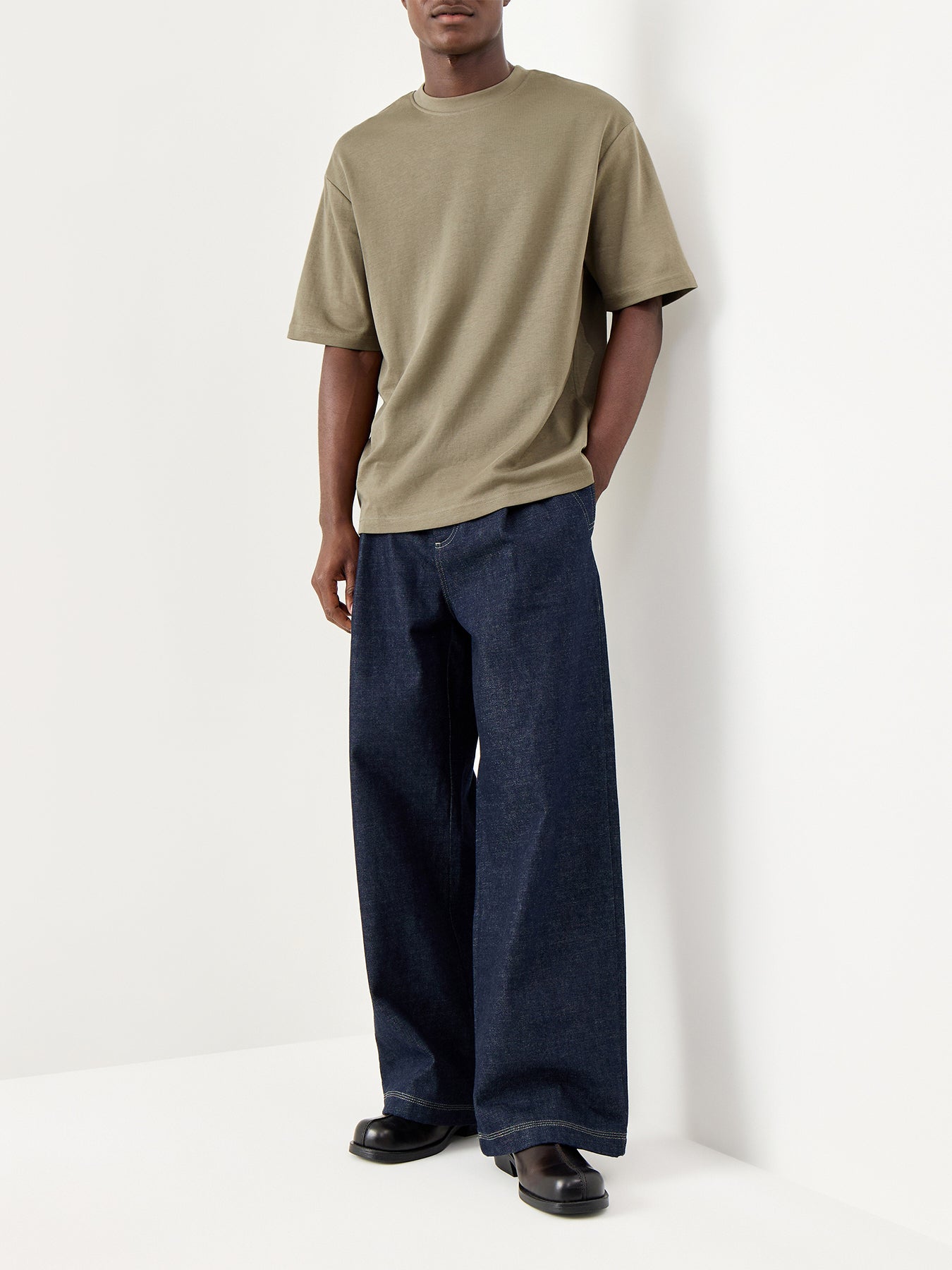 Loose Oscar Short Sleeves O Neck Tee