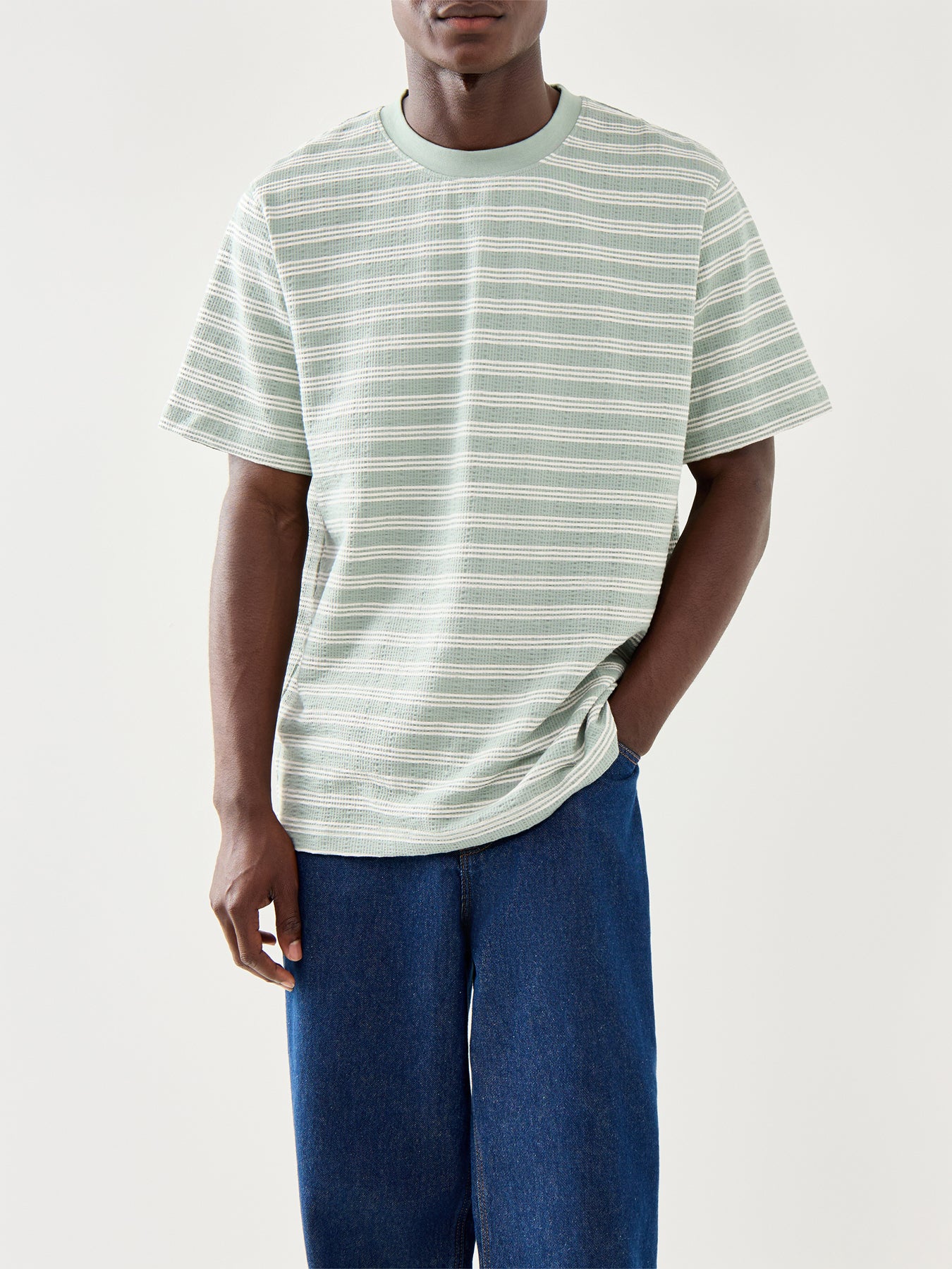 Loose Oscar Short Sleeves O Neck Tee