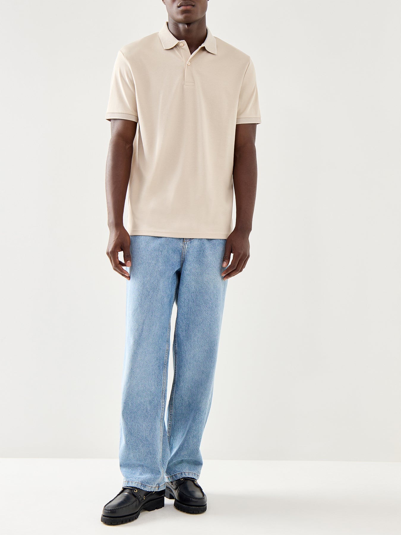 Fave Button Short Sleeves Polo