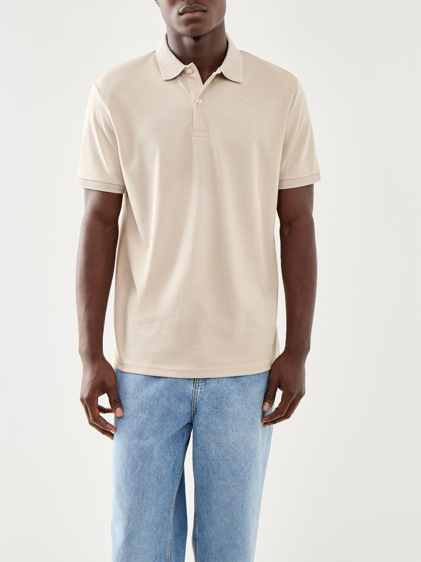 Fave Button Short Sleeves Polo