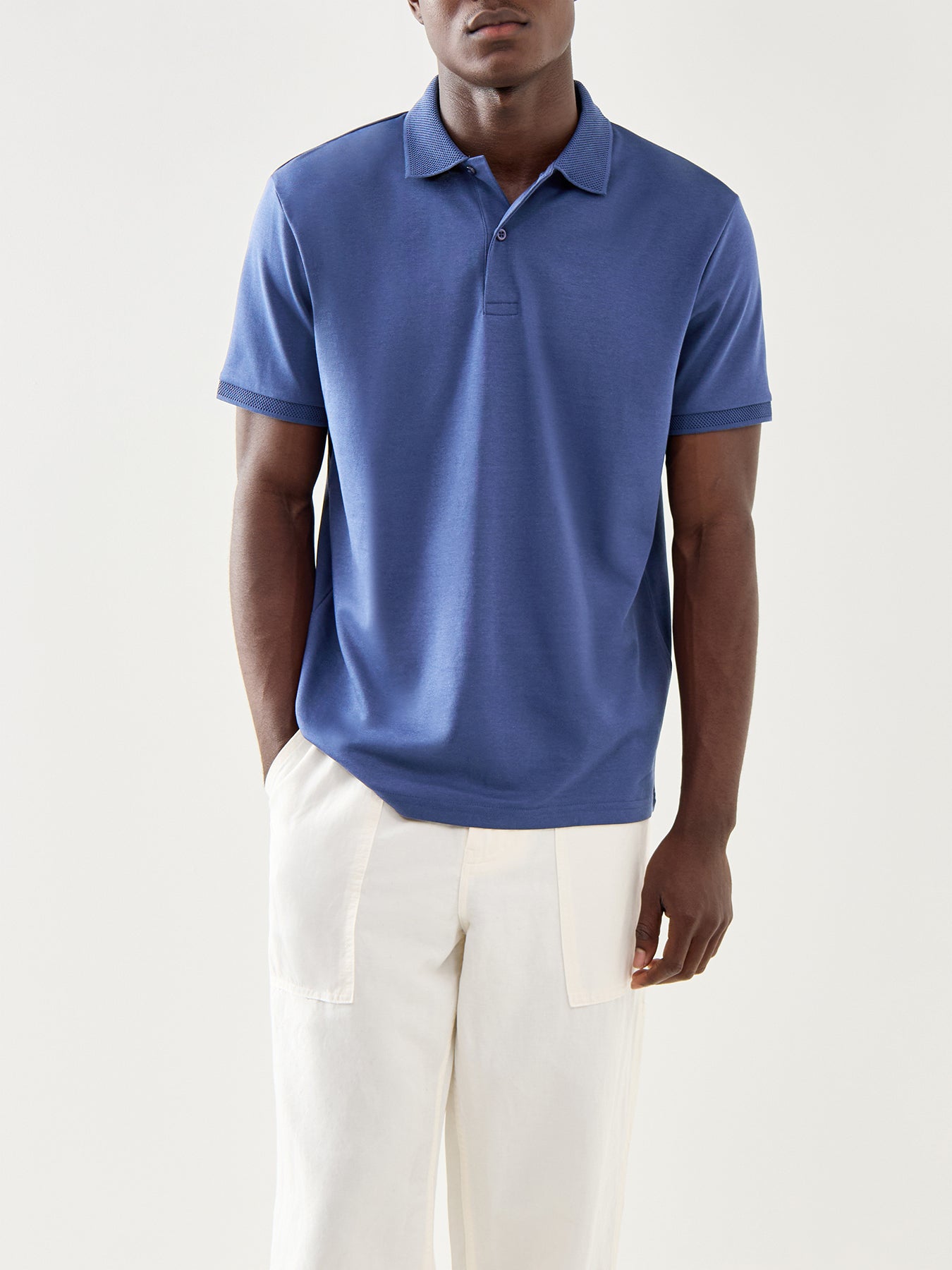 Fave Button Short Sleeves Polo