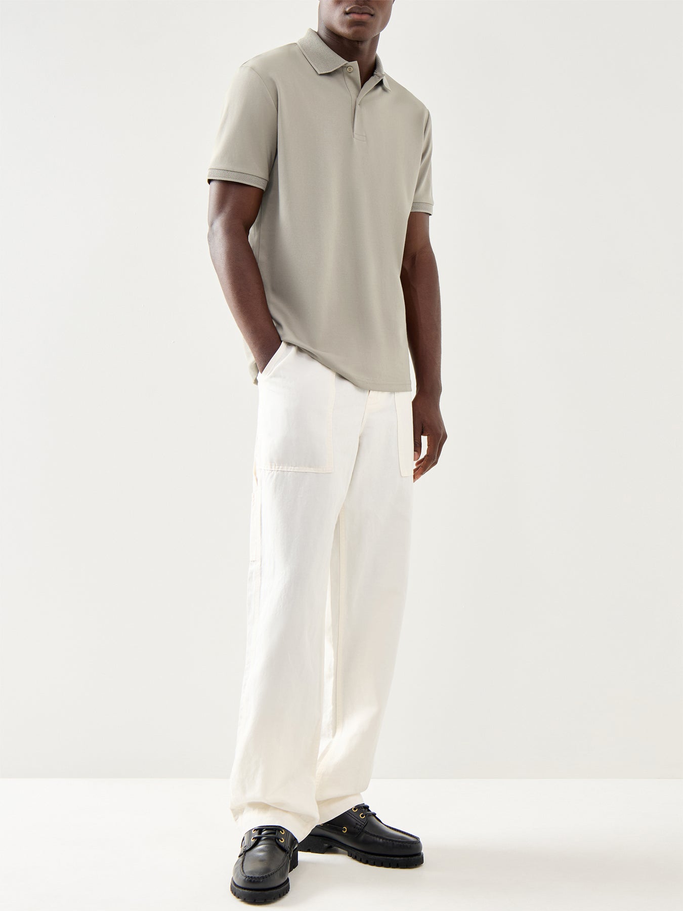 Fave Button Short Sleeves Polo