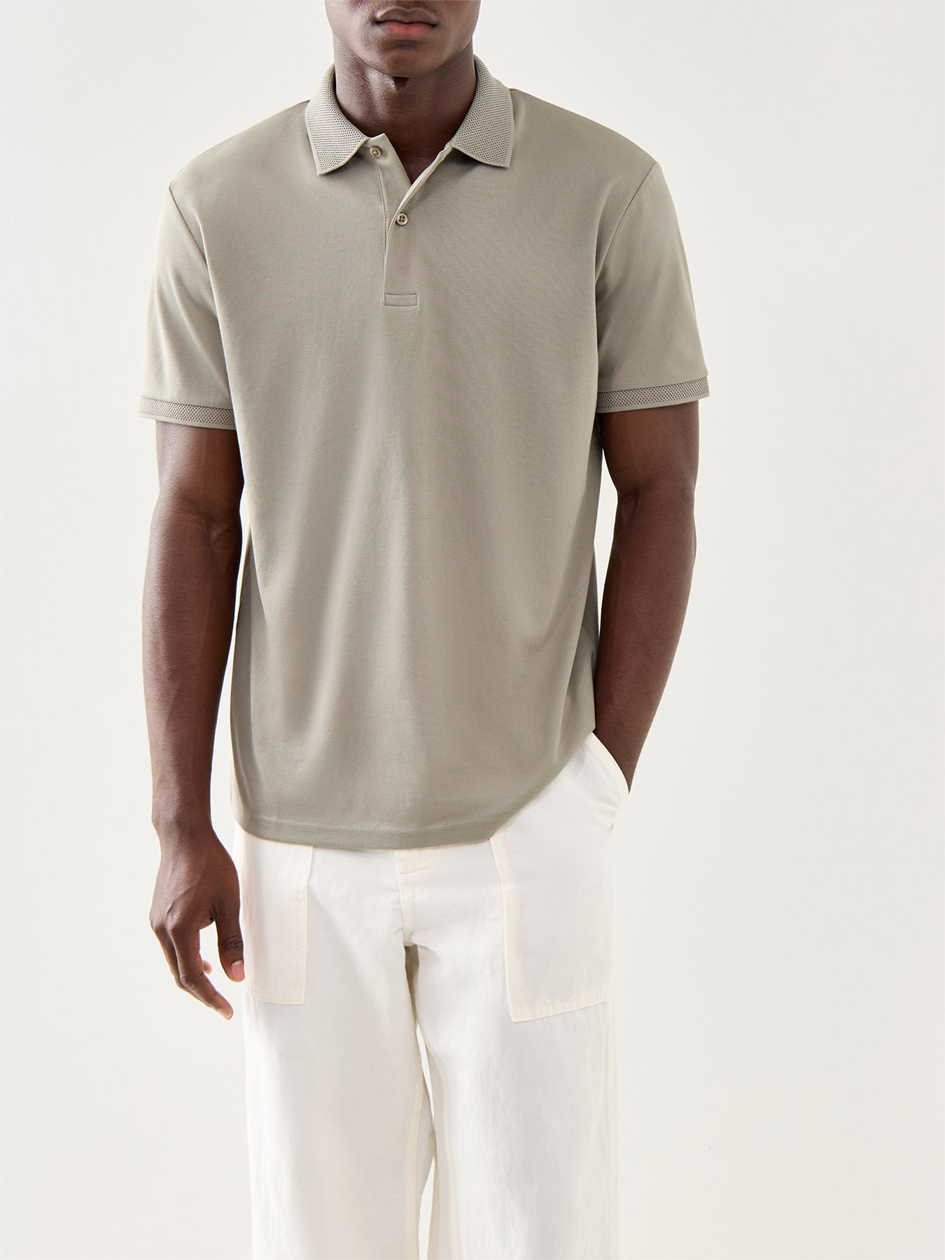 Fave Button Short Sleeves Polo