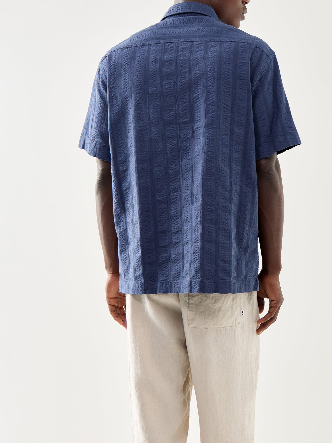 Silas Seersucker Short Sleeves Shirt