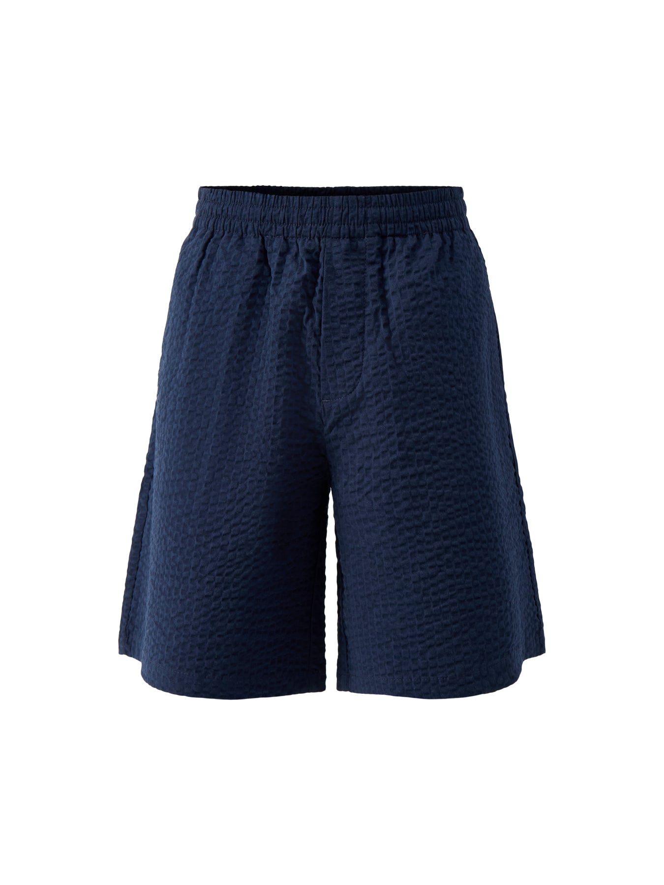 Loose Ace Seersucker String Shorts