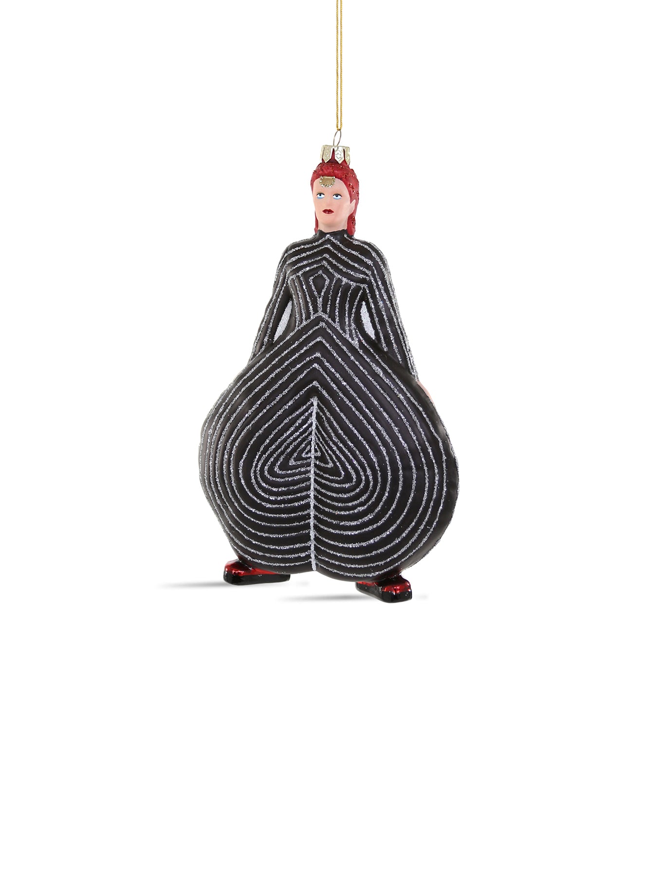 David Bowie Christmas Tree Hanging Decoration