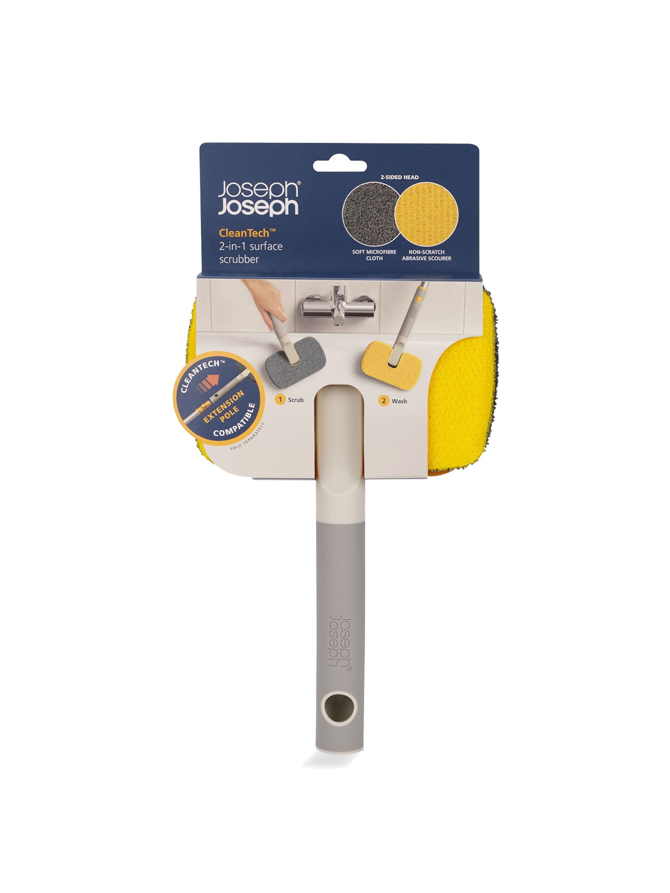 CleanTech 2-in-1 Surface Scrubber Tool