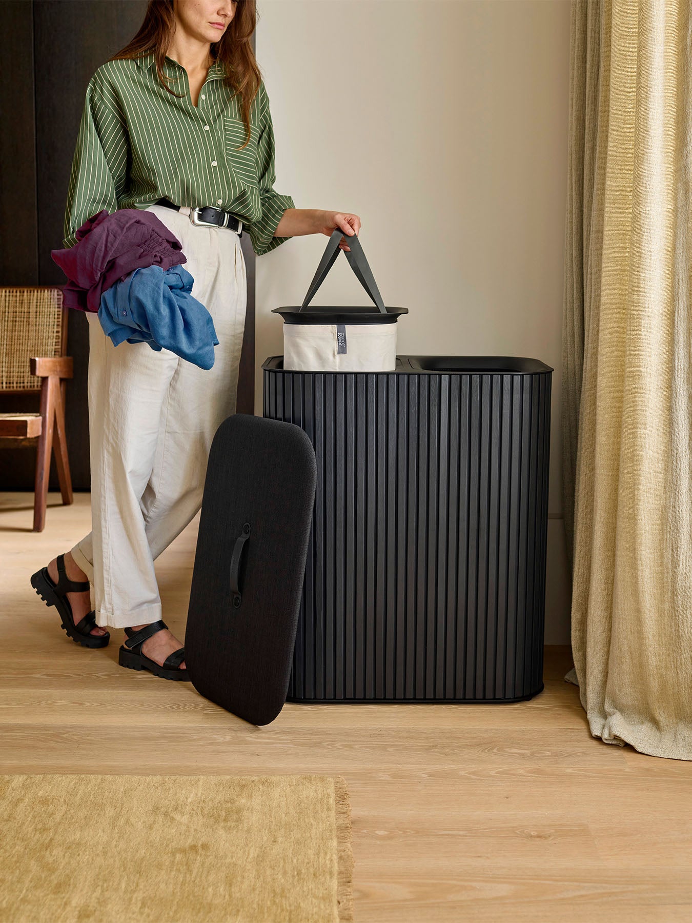 Tota Luxe Laundry Basket 90L