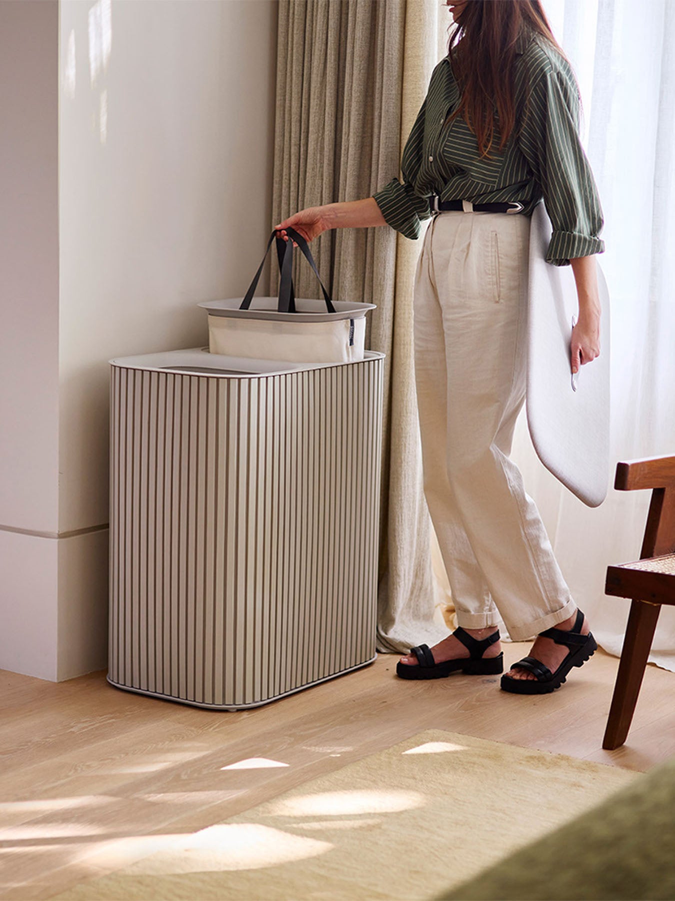 Tota Luxe Laundry Basket 90L