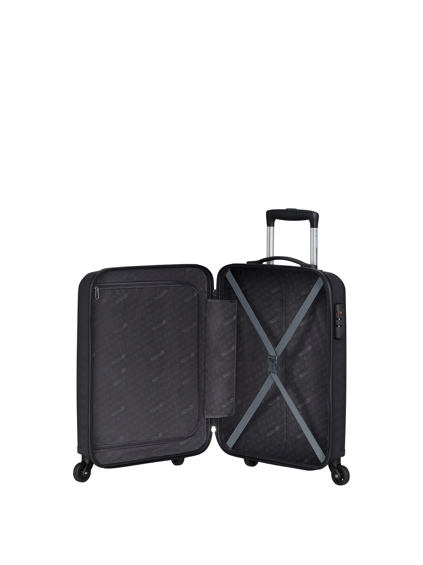 Spinner 55 Cabin Suitcase Black