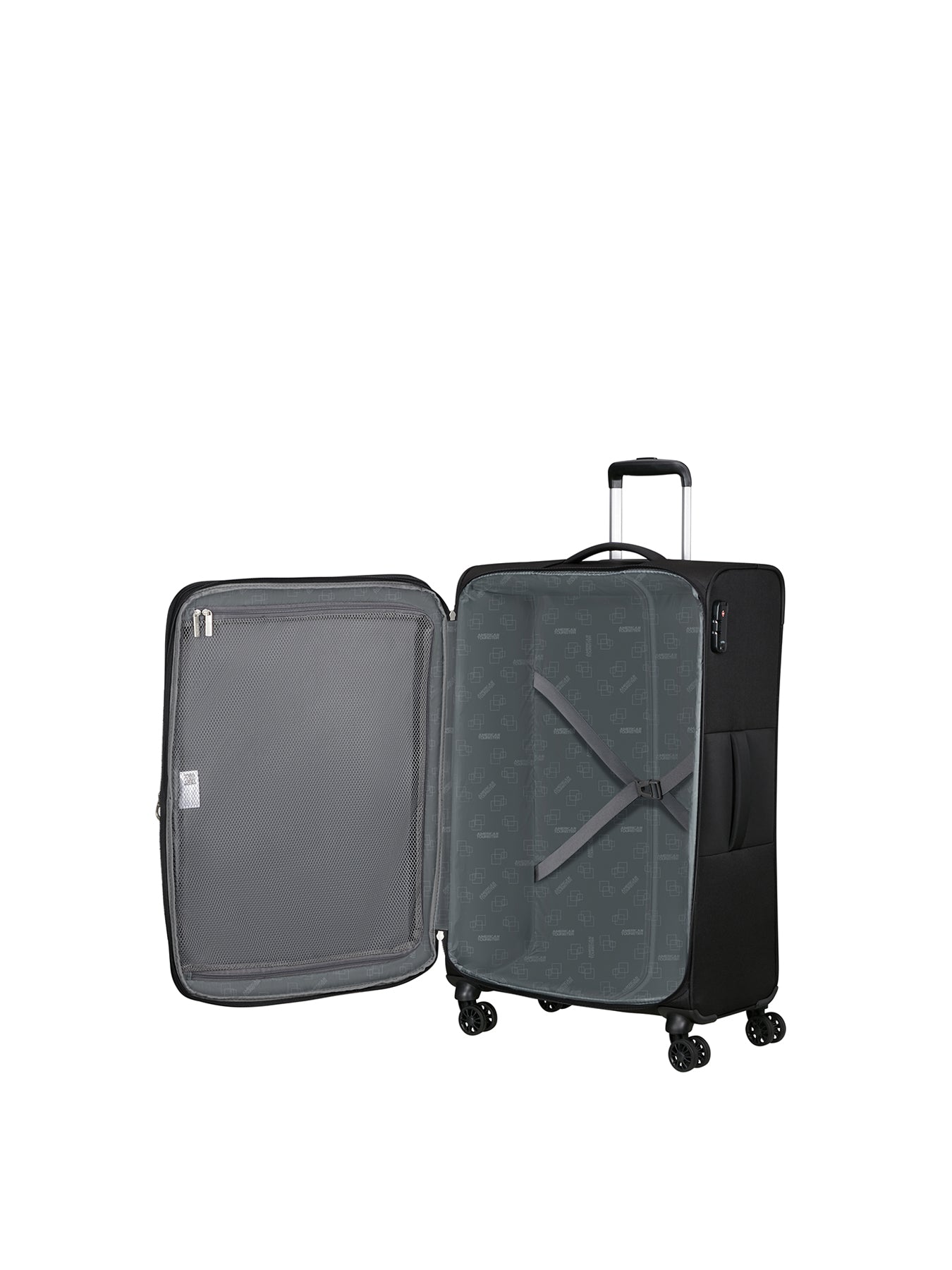 Spinner Large Suitcase Black