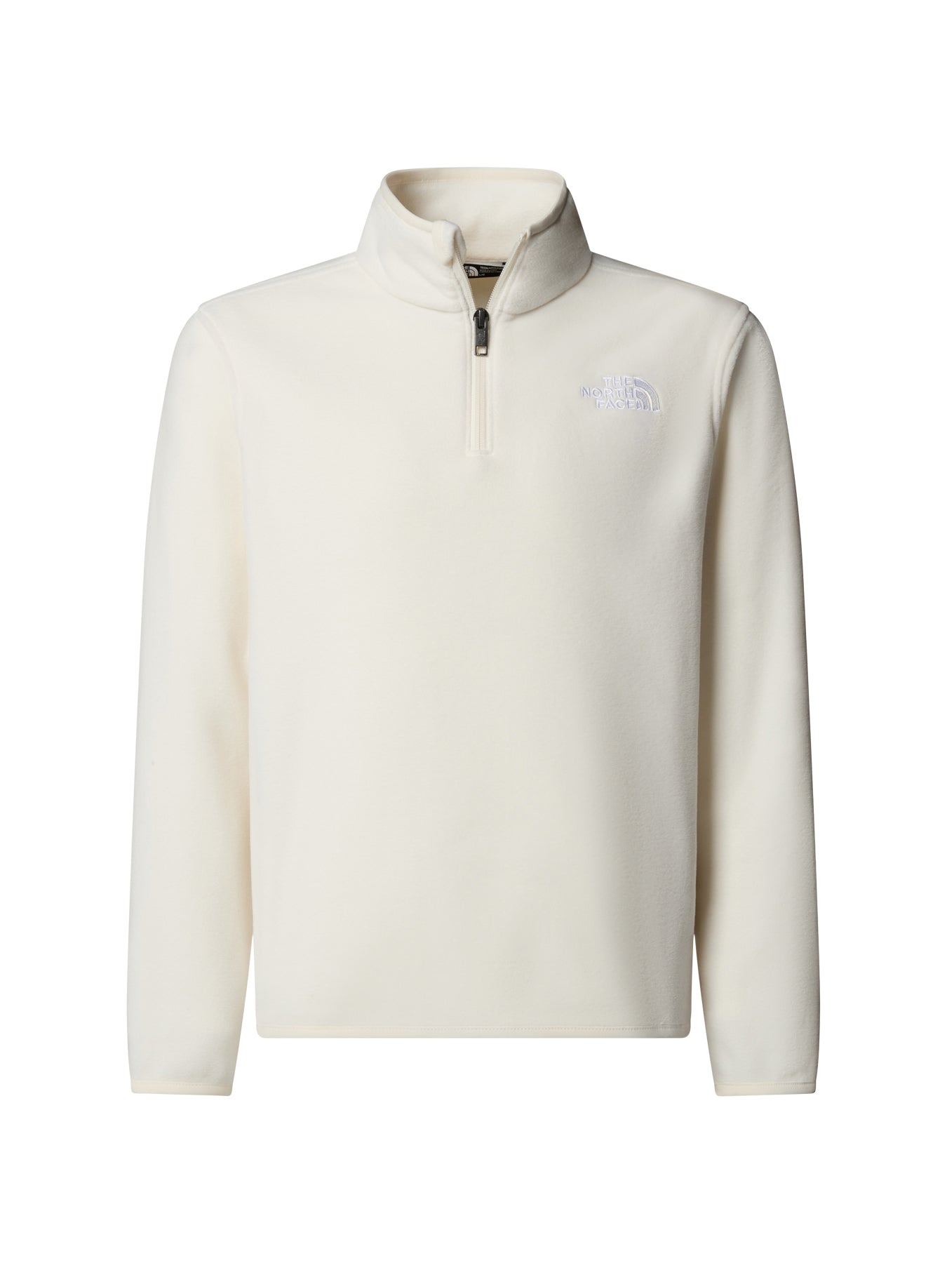 Kids’ Glacier Quarter Zip Fleece White
