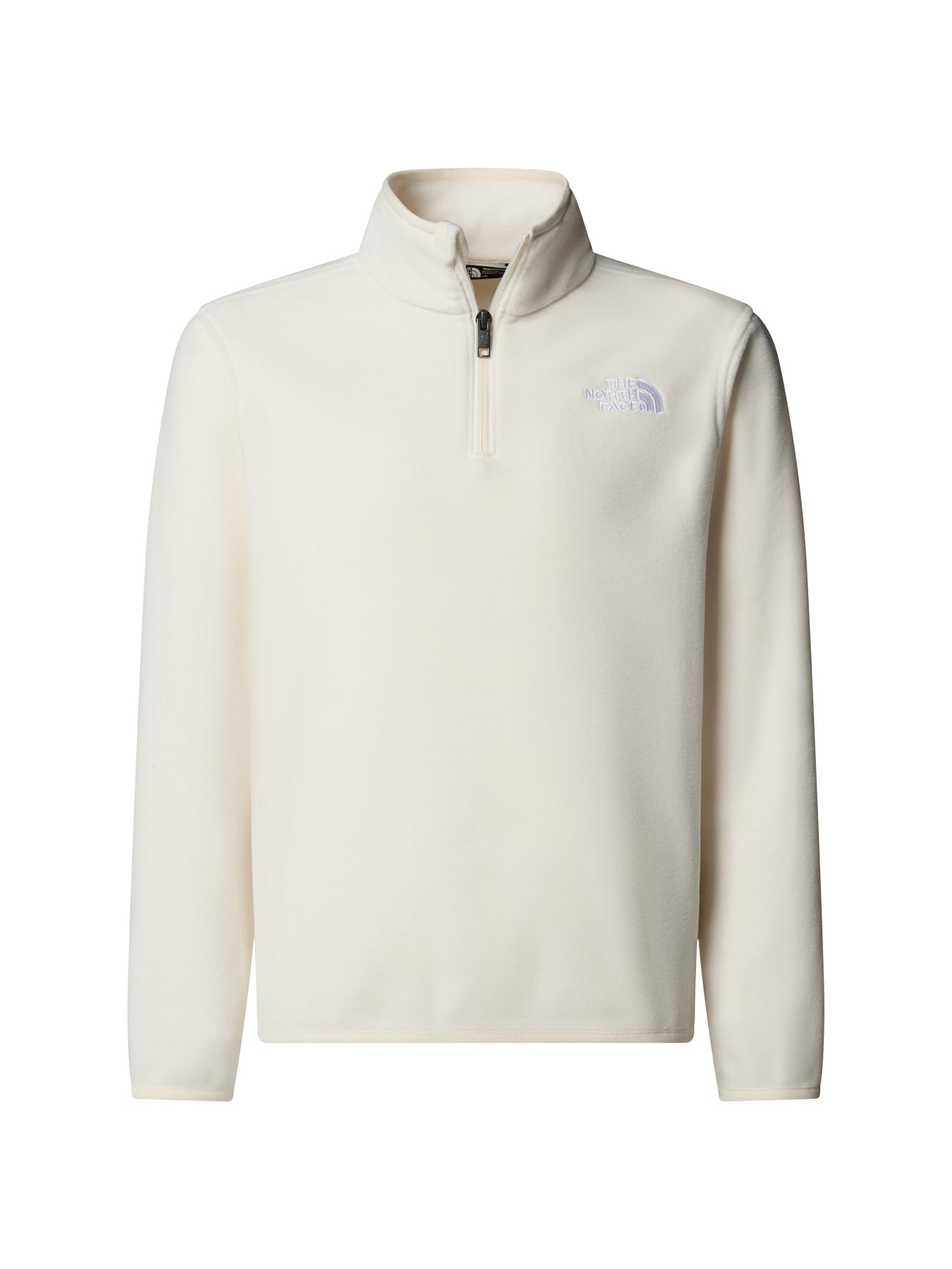 Kids’ Glacier Quarter Zip Fleece White