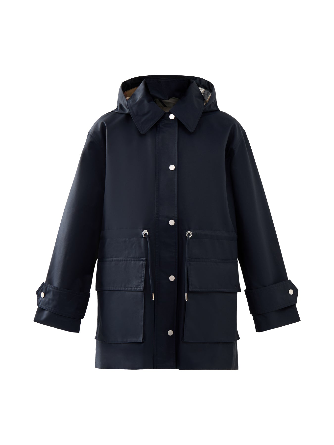 Womens Barbour Fallyn Showerproof Jacket Navy