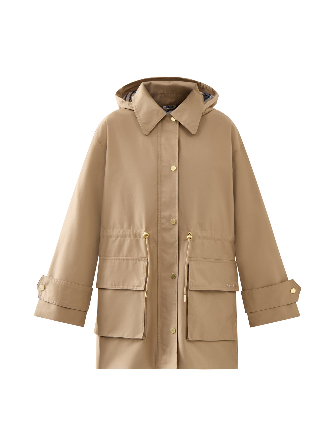 Womens Barbour Fallyn Showerproof Jacket Beige