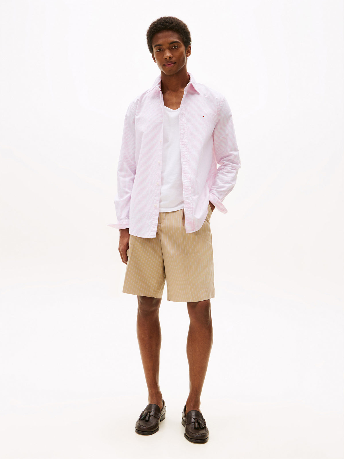Regular Fit Stripe Oxford Shirt