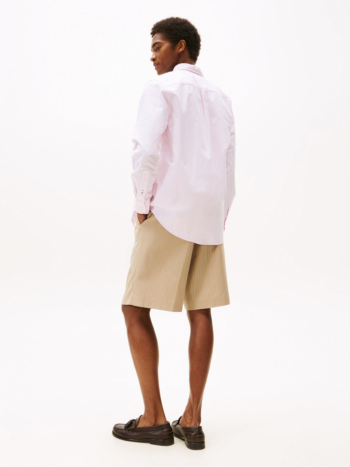 Regular Fit Stripe Oxford Shirt