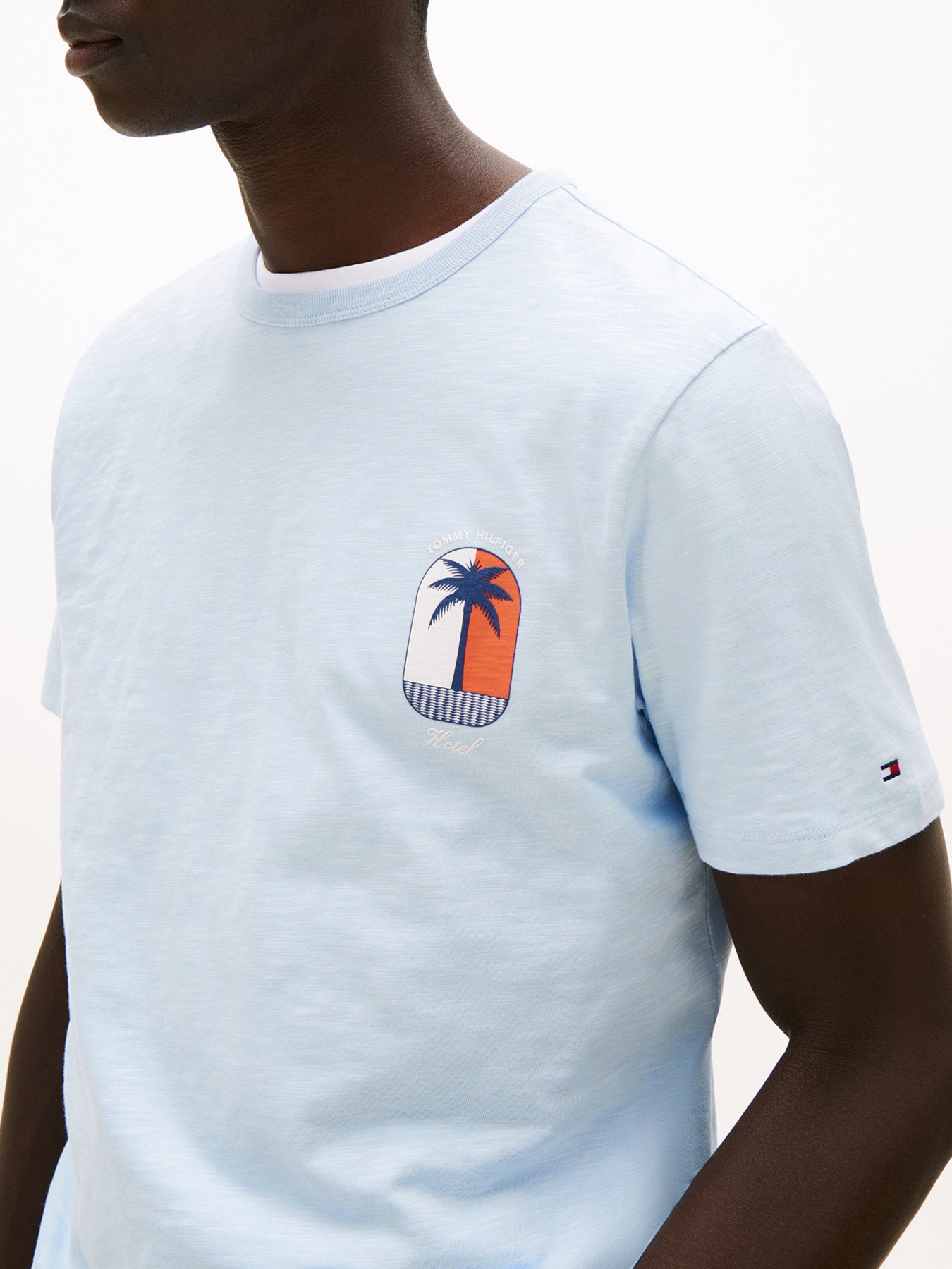 Tropical Logo Crew Neck T-Shirt