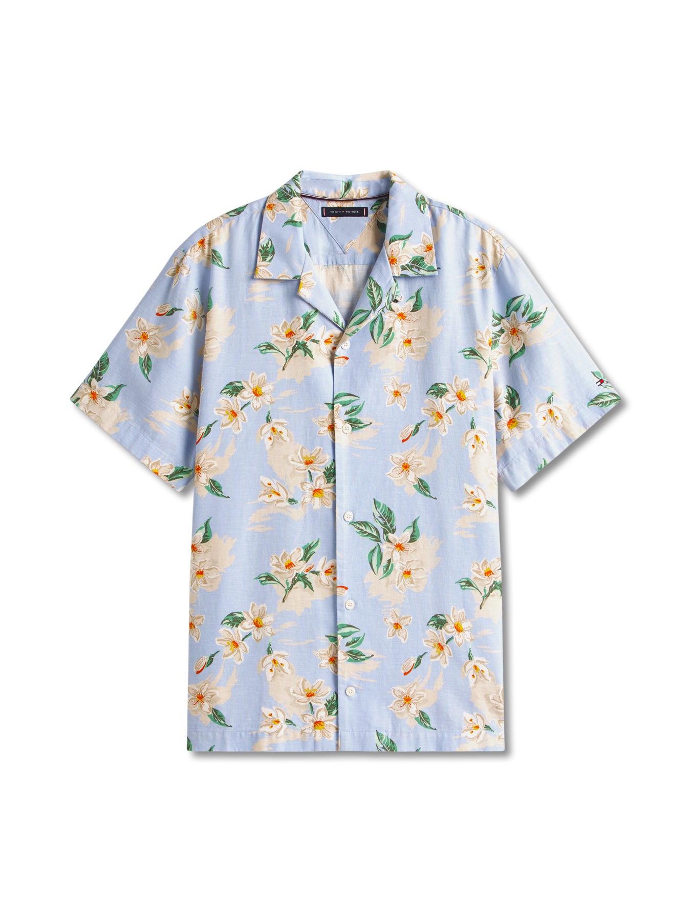 Lightweight Regular Fit Floral Short Sleeve Shirt