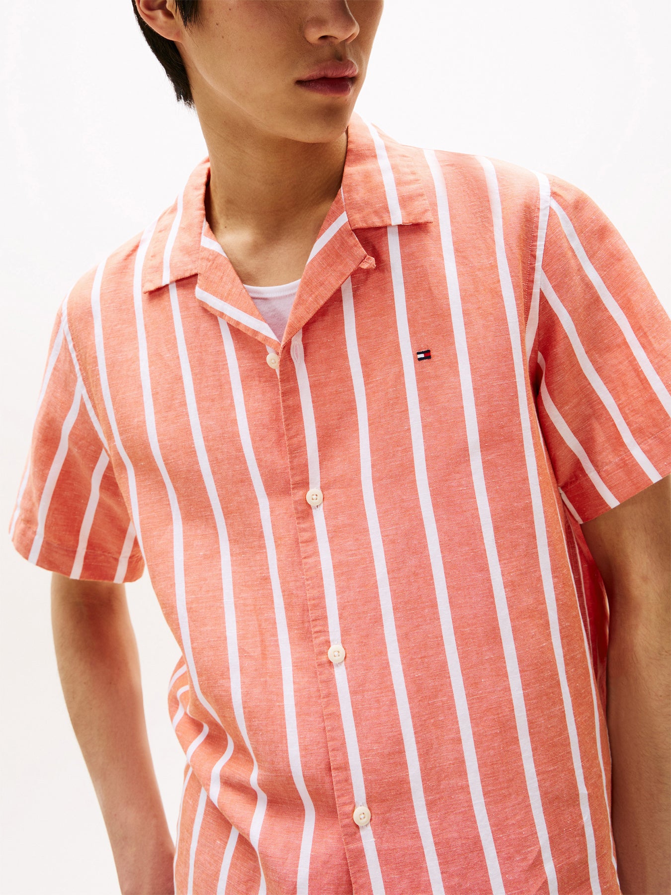 Regular Fit Stripe Short Sleeve Shirt