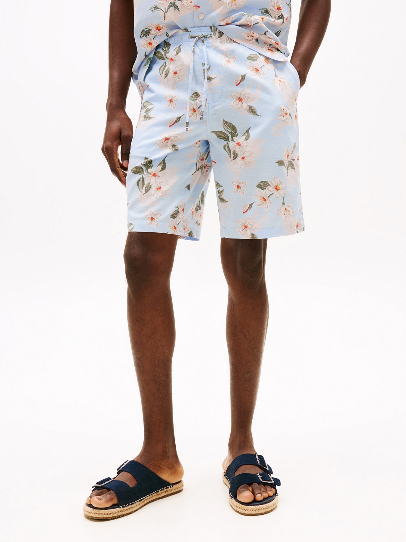 Mercer Floral Print Relaxed Shorts