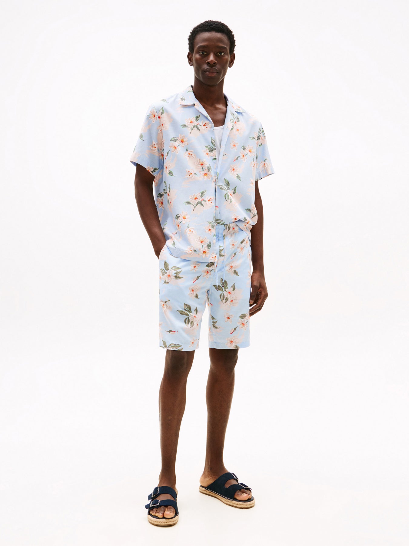 Mercer Floral Print Relaxed Shorts