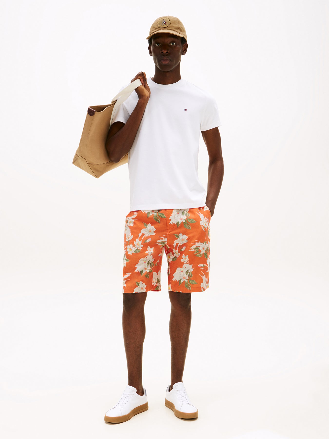 Mercer Floral Print Relaxed Shorts