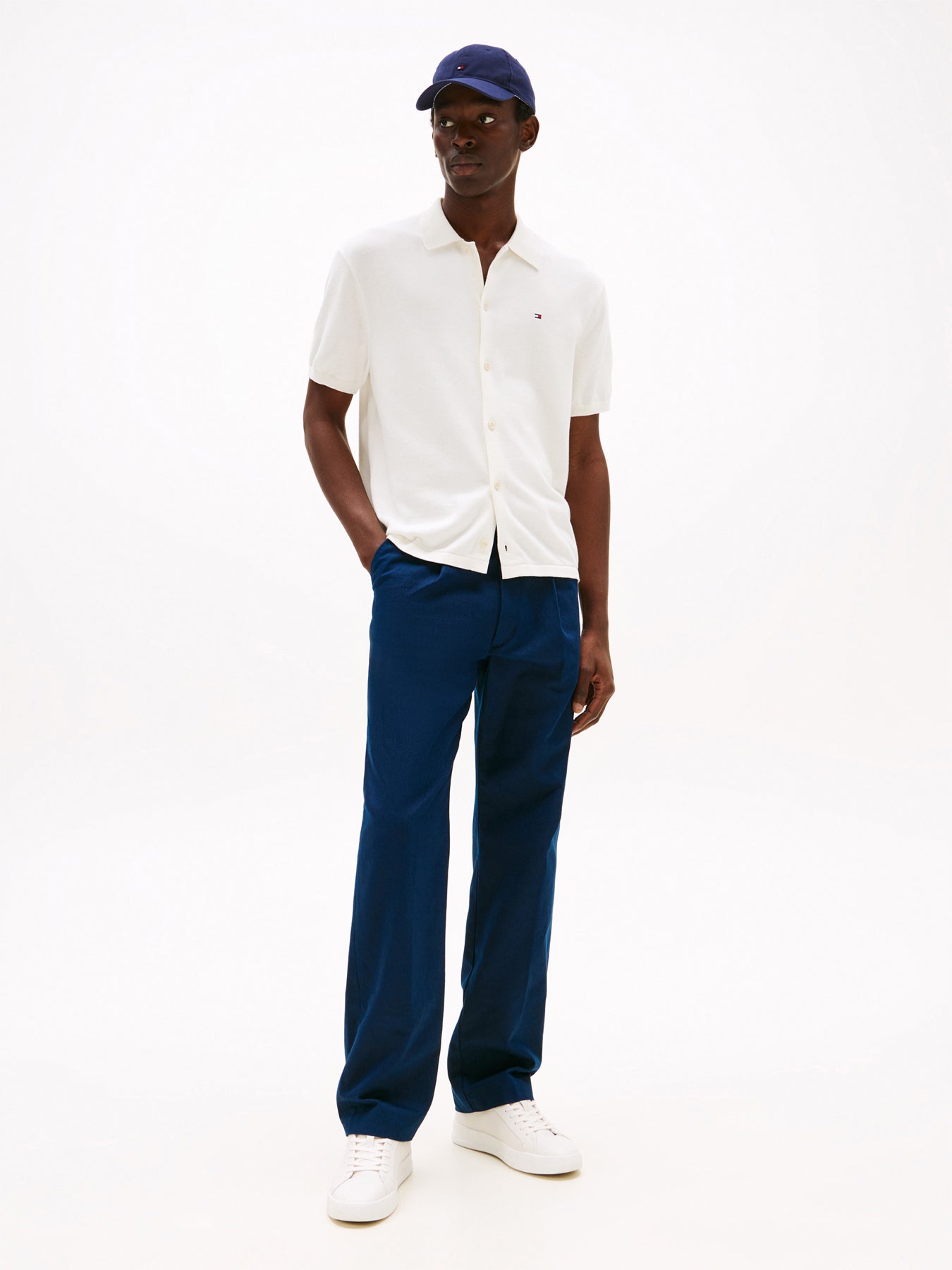 Regular Fit Knit Short Sleeve Overshirt