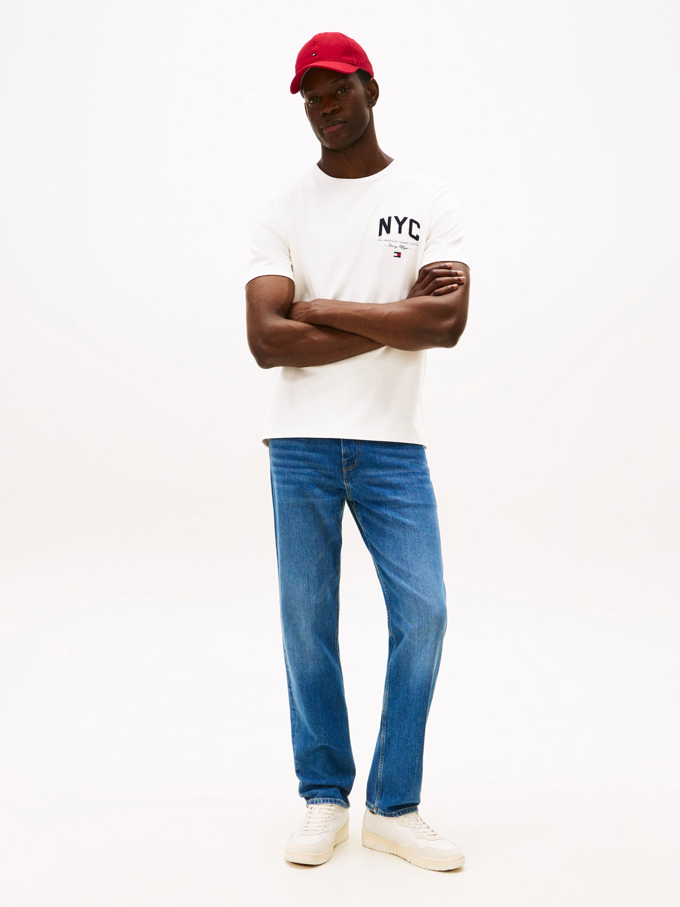 Athleisure Logo Embroidery T-Shirt