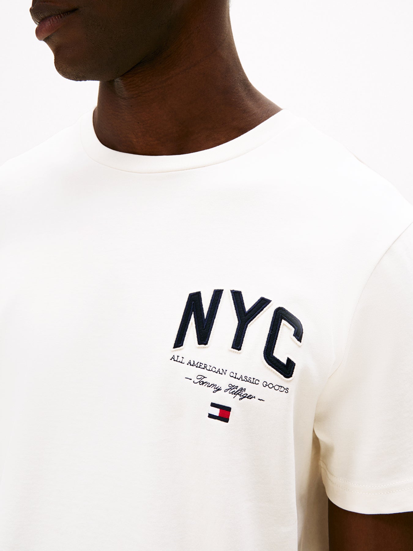Athleisure Logo Embroidery T-Shirt