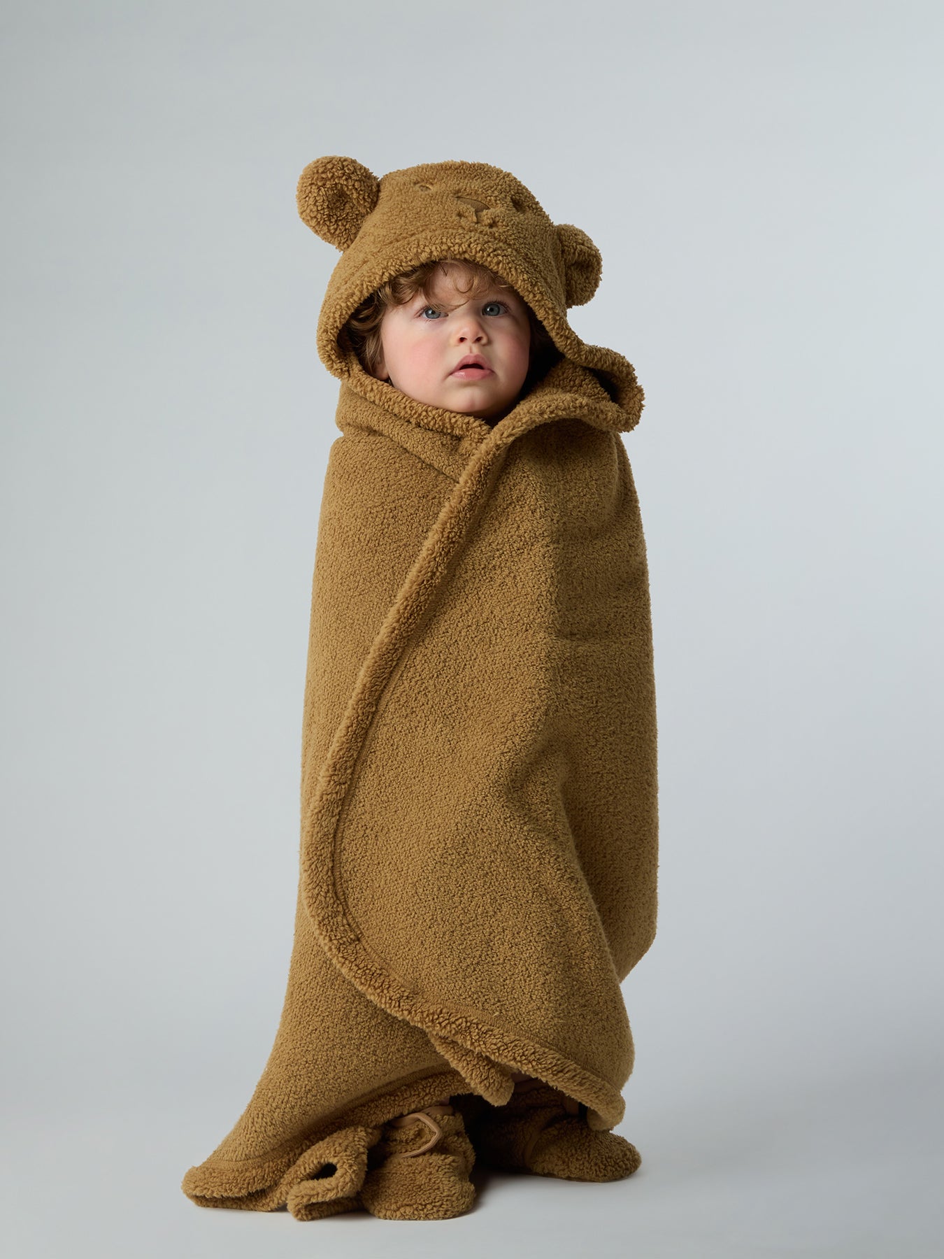 Baby Campshire Fleece Set Brown