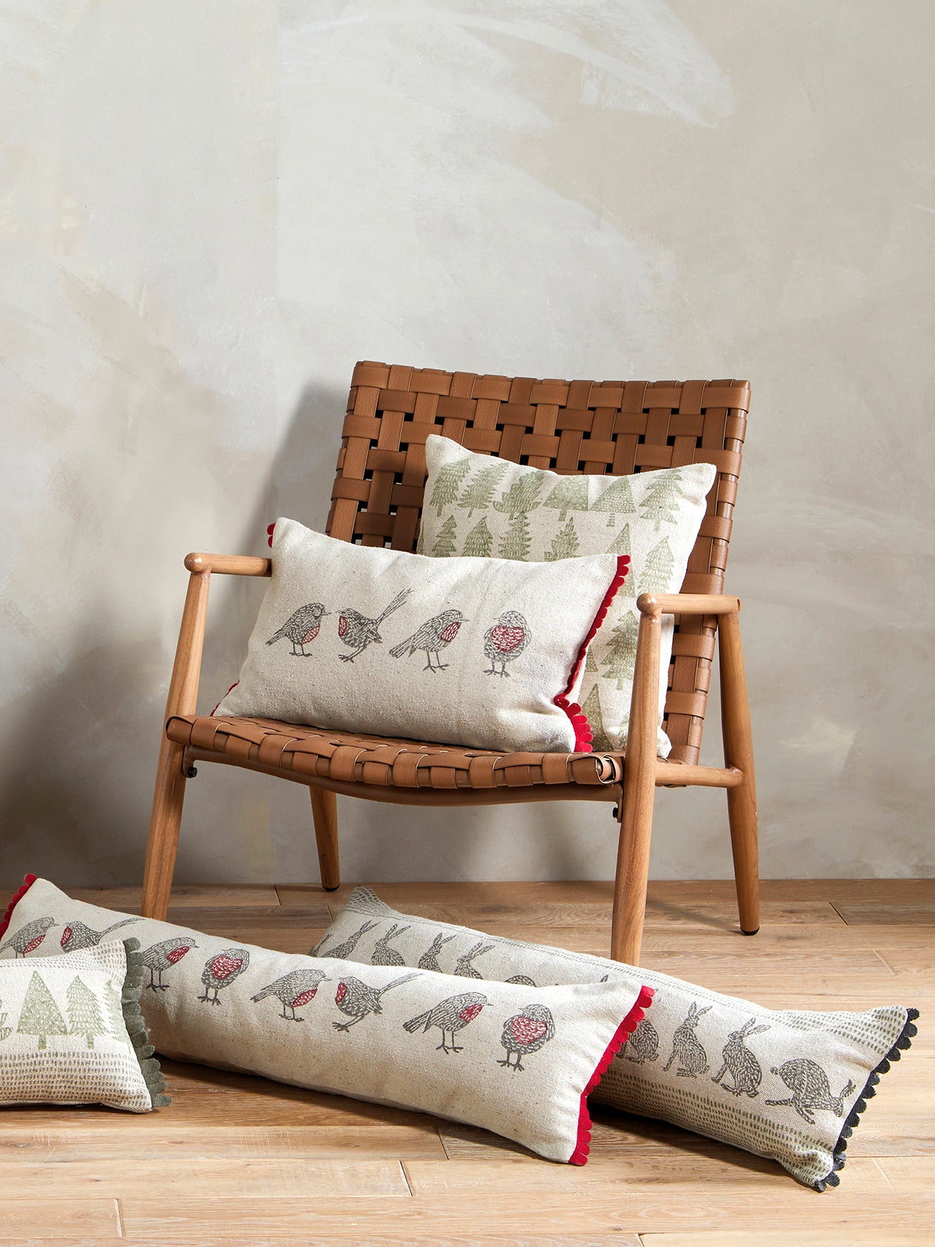 Forest Robin Cushion