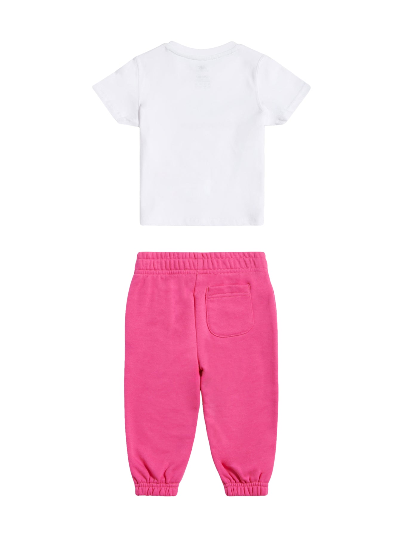 Baby Logo T-Shirt and Jogger Set Raspberry