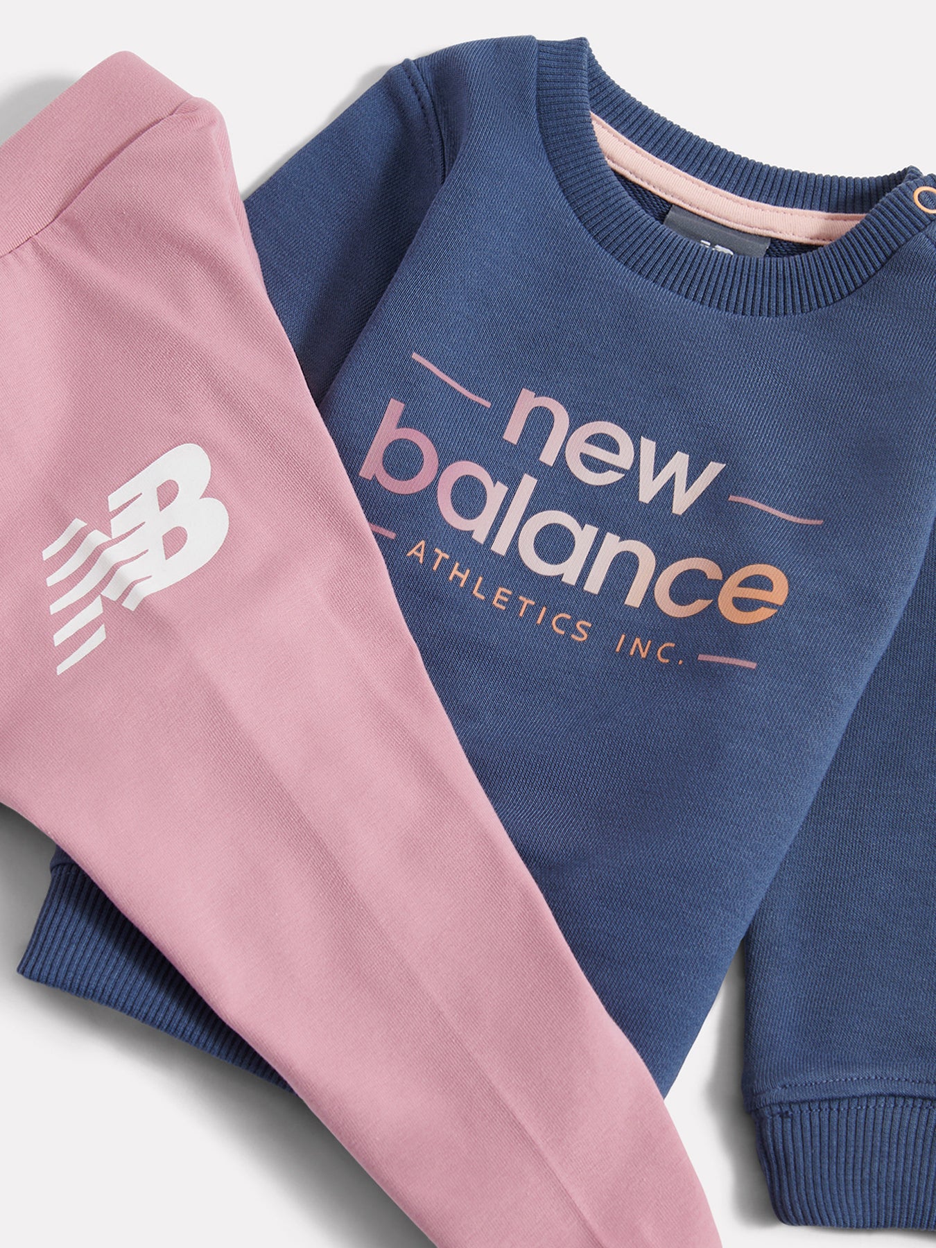 Baby Graphic Sweatshirt and Legging Set Vintage Indigo