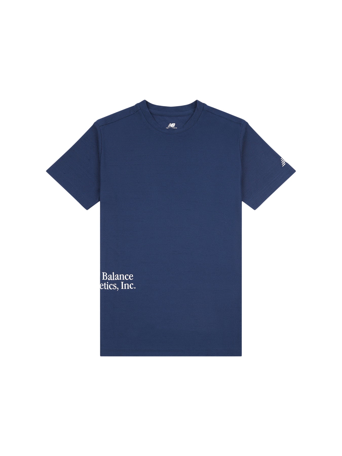New Balance Athletics Short Sleeves Tee Navy