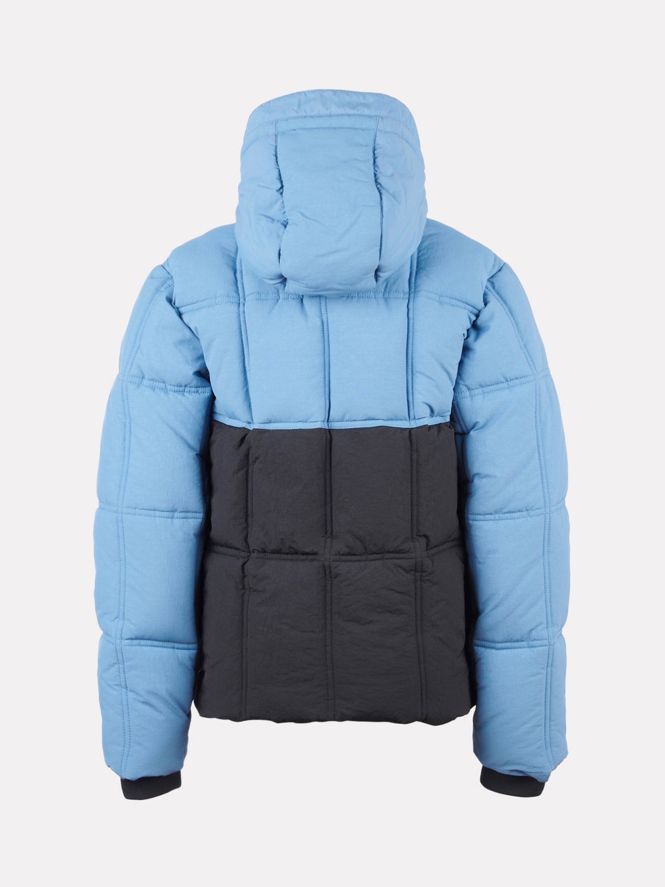 Bond Quilted Panel Puffa Coat Cotton