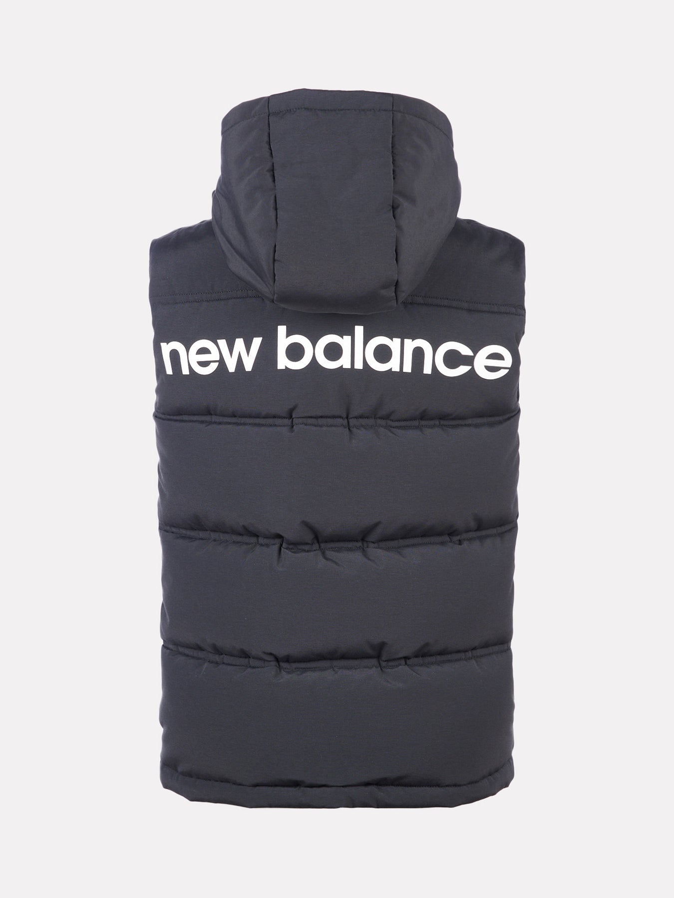 Wide Baffle Hooded Puffa Gilet Cotton