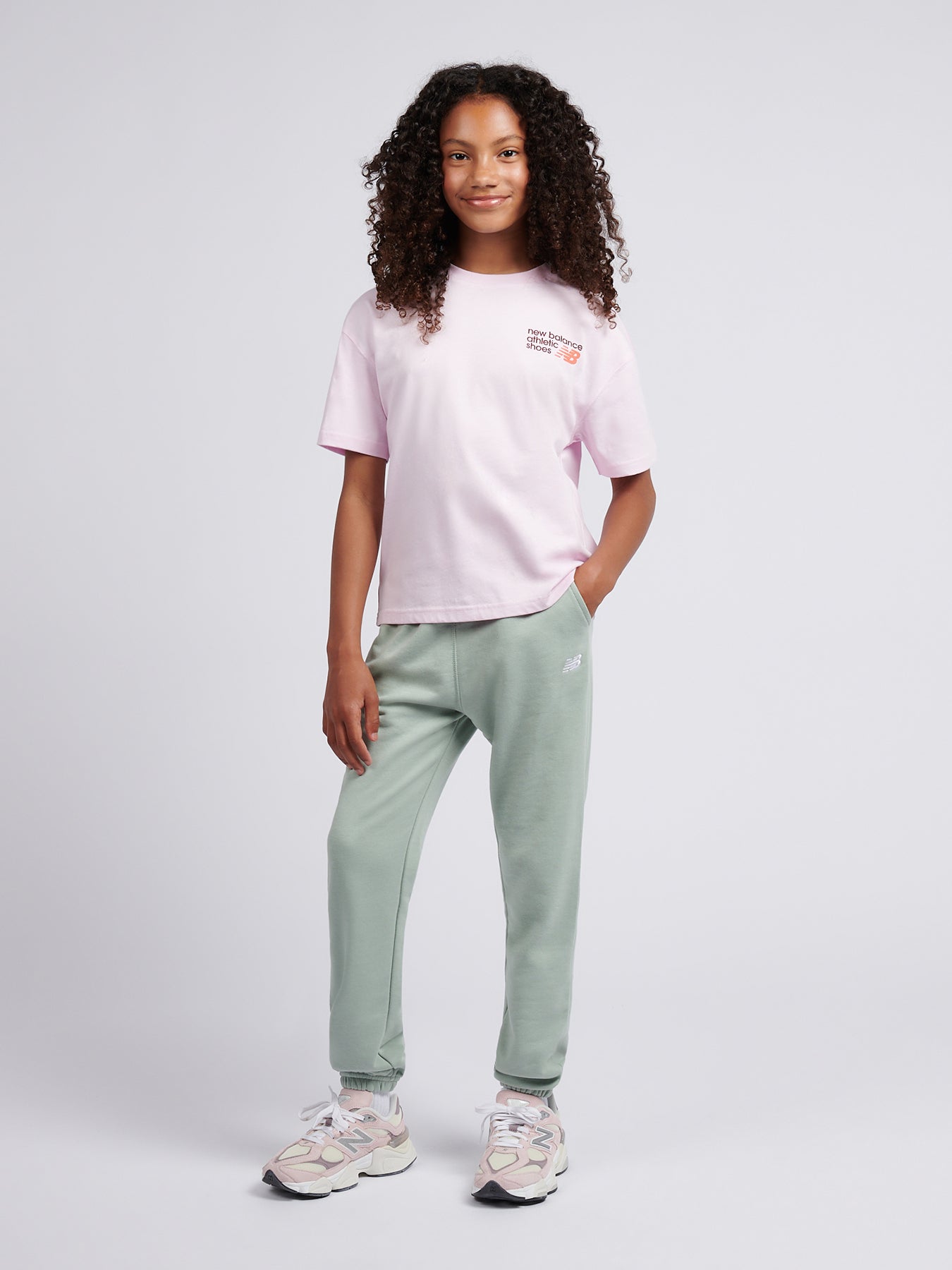 Kids’ Athletic Shoes Graphic Tee Lilac