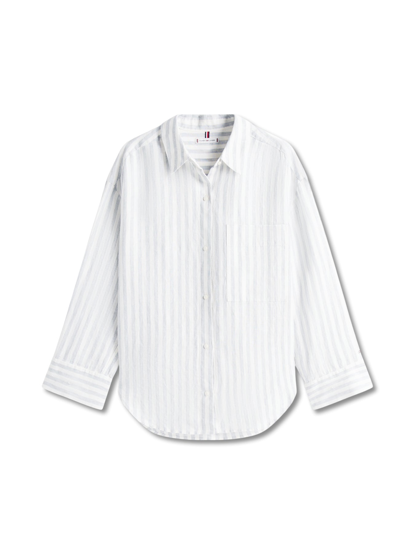 Oversized Fit Linen Shirt