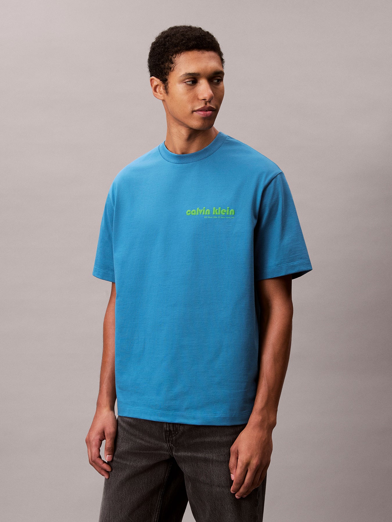 Logo Script Graphic Relaxed T-Shirt
